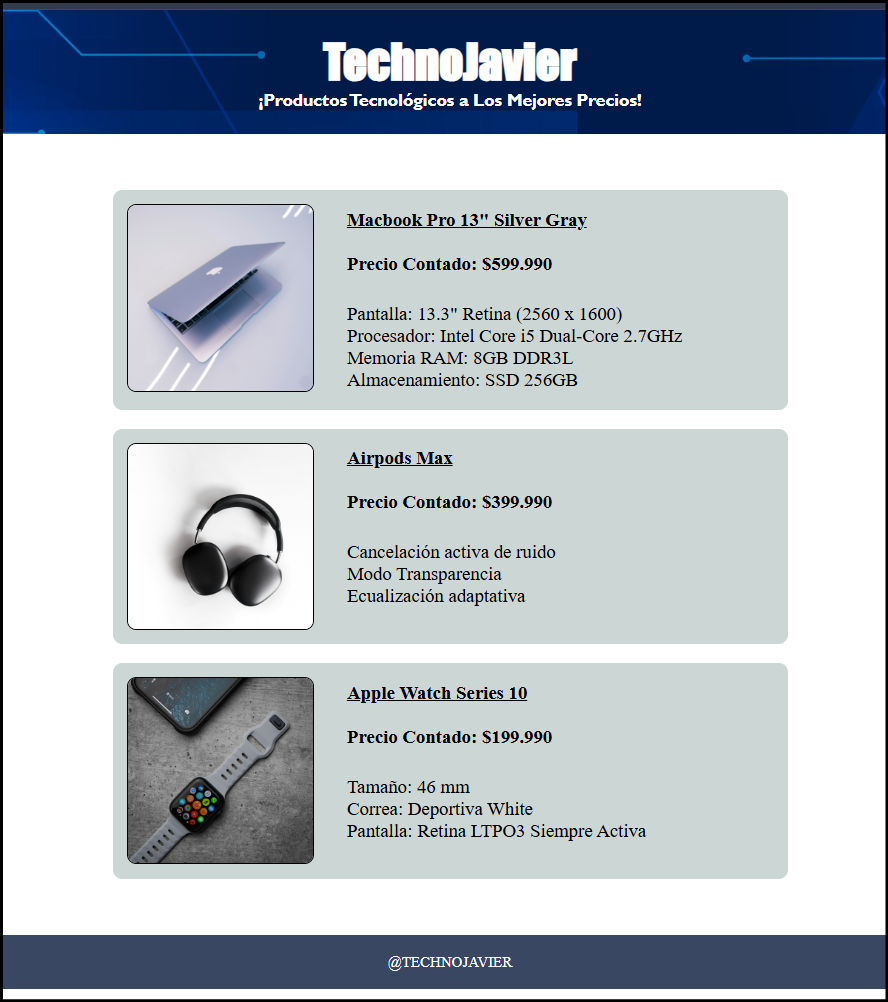 Screenshot de Proyecto Landing Page